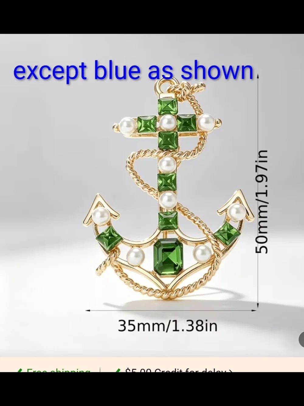 N/A elegant anchor